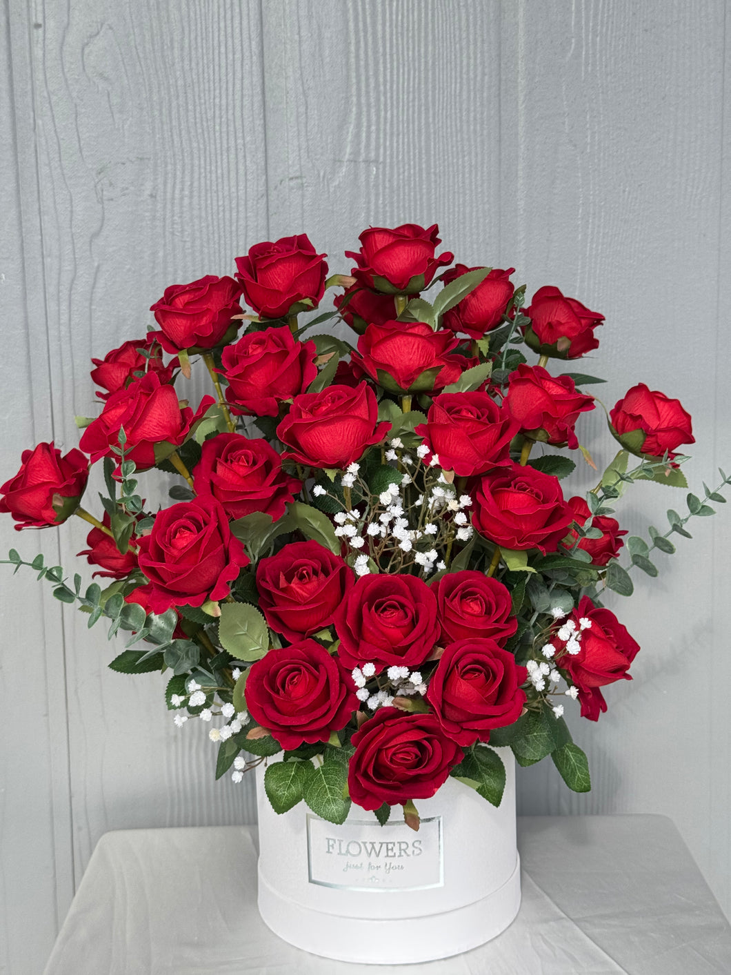 Red Rose Bloom Box