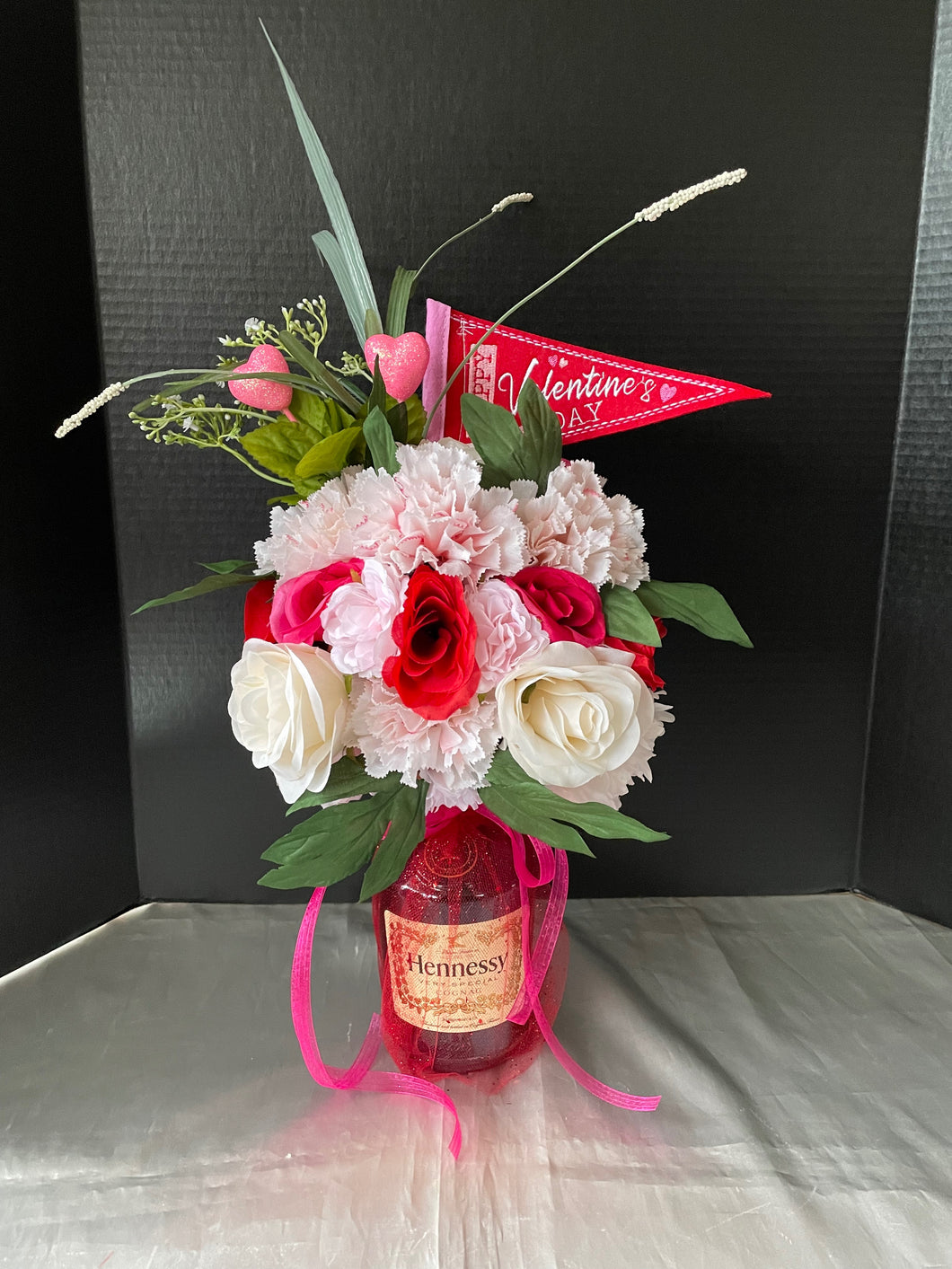 Hennessy Bottle Bouquet